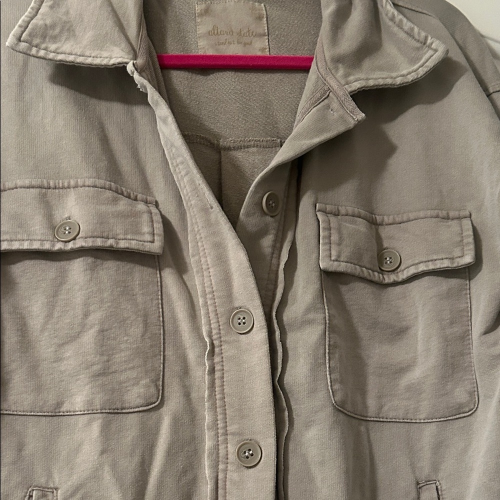 Gray Shacket - Picture 3 of 4